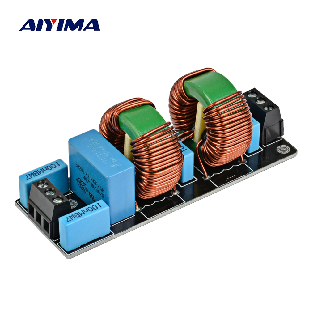 

AIYIMA 3900W EMI 18A High Frequency Power Filter Power supply Assembled Board For Speaker Amplifier