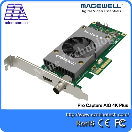 Magewell одноканальный захват UHD 4K карта захвата HDMI2.0/6G SDI Pcie видеокарта с поддержкой