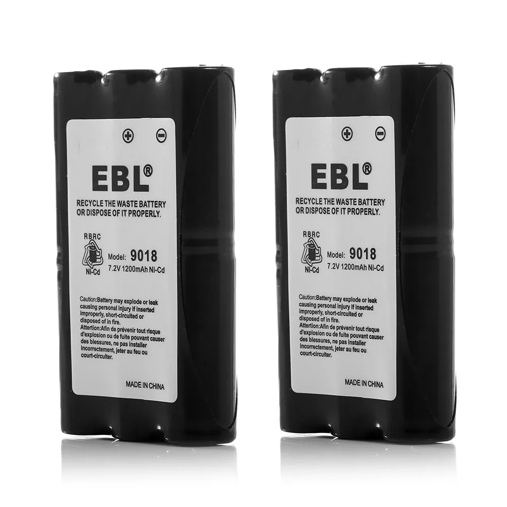 Ebl 2 шт. 7.2 В 1200 мАч hnn9018 Замена Батарея для Motorola радиус hnn9018a hnn9018ar sp 50 CP50 способ Радио