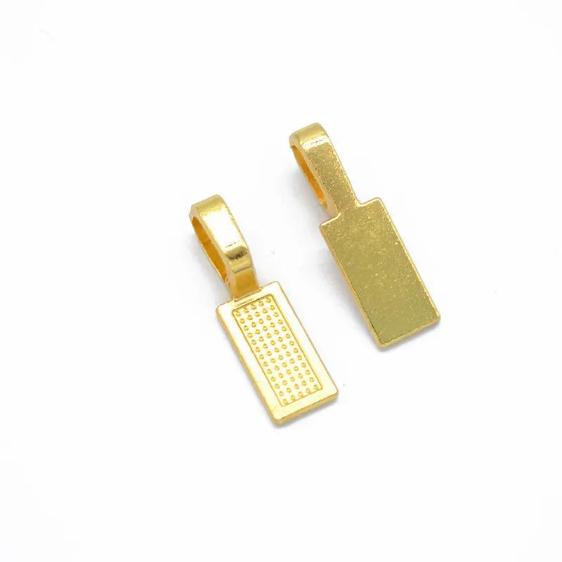 20 шт. подвески прямоугольной формы из сплава в тибетском стиле 26x8 мм|Ювелирная