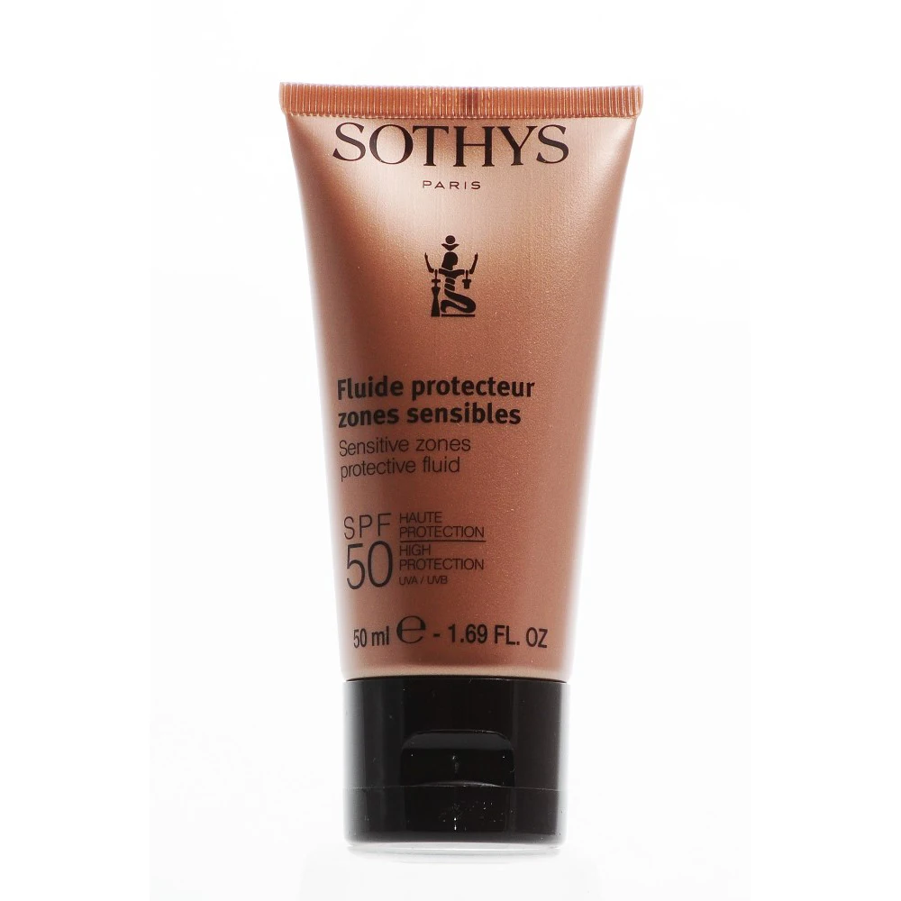 Флюид SOTHYS paris с SPF 50 для лица и чувствительных зон тела мл|Защита губ| |