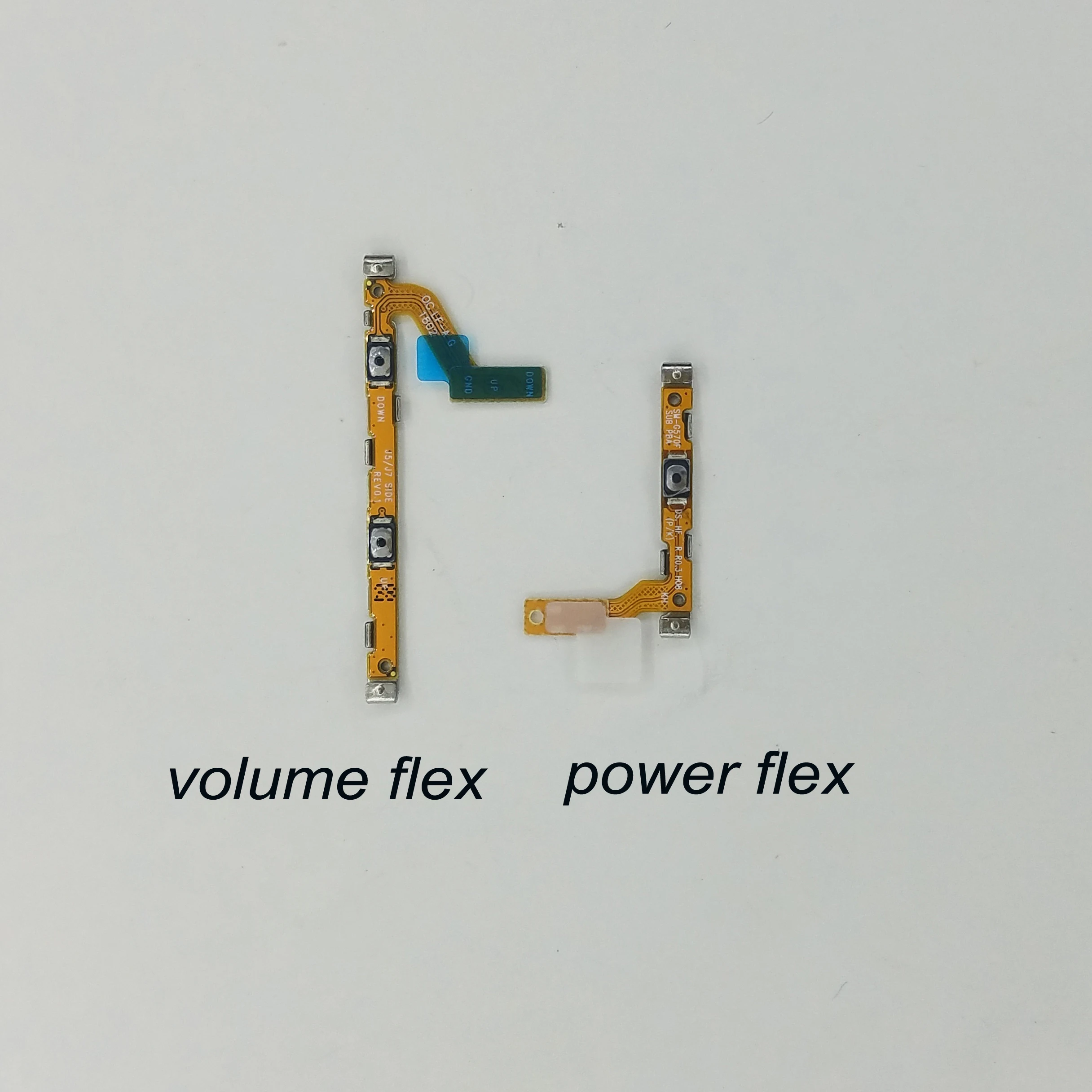 Для Samsung Galaxy J7 Pro 2017 J730 J730F J730G J730FD оригинальный корпус телефона Новая кнопка регулировки громкости боковой ключ гибкий кабель