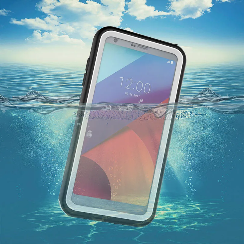 IP68 ударопрочный водонепроницаемый чехол для LG G6 Дайвинг Подводный PC+ TPU Защитный чехол для LG G6 G601