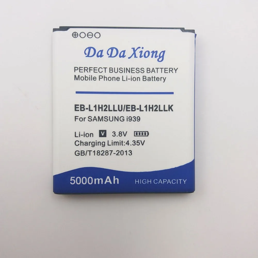 5000 мА/ч EB-L1H2LLU EB-L1H2LLK EB-L1L7LLU батарея для Samsung Galaxy Premier i9260 i9268 i939 i9305 E210SS/L/K G3182 G3815 SC-06D |