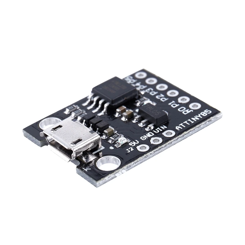 Разработка миниатюрного мини модуля ATTINY85 USB MCU макетная плата