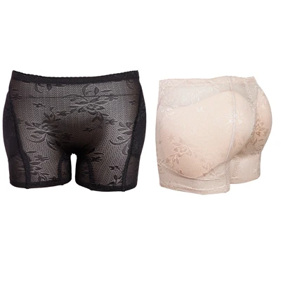 beige black Корректирующее белье для тела, бесшовные трусики для подтягивания ягодиц, женские трусики для увеличения ягодиц и бедер, мягкое нижнее белье, трусики для тела, шорты, Корректирующее белье - Цвет: beige black