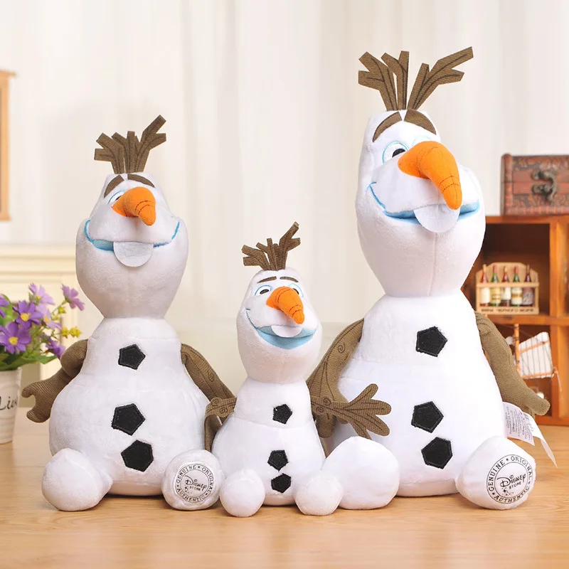Disney Frozen Movie мультфильм 30 см 50 Олаф плюшевые мягкие игрушки детские Kawaii Снеговик