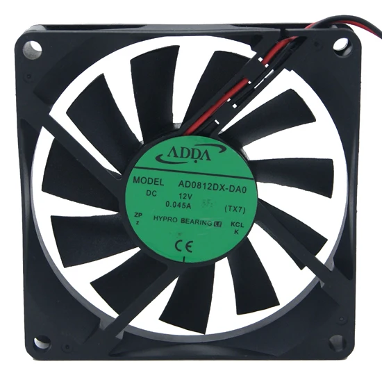 

New Original ADDA AD0812DX-DA0 12V 0.045A 80*80*15MM 8cm cooling fan