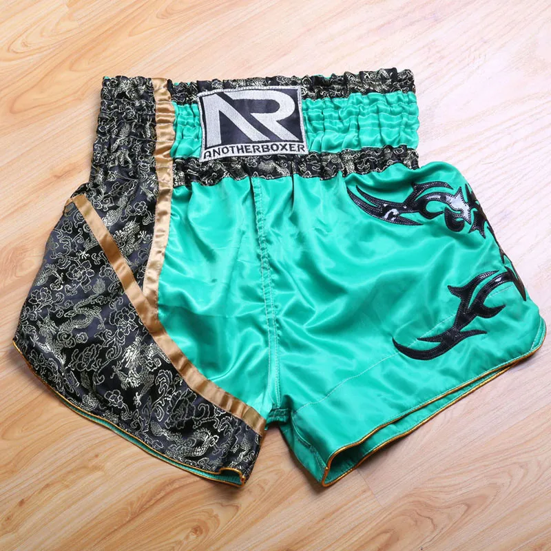 Rayon MMA шорты для бокса Муай Тай мужские женские взрослые Панталоны спортивные
