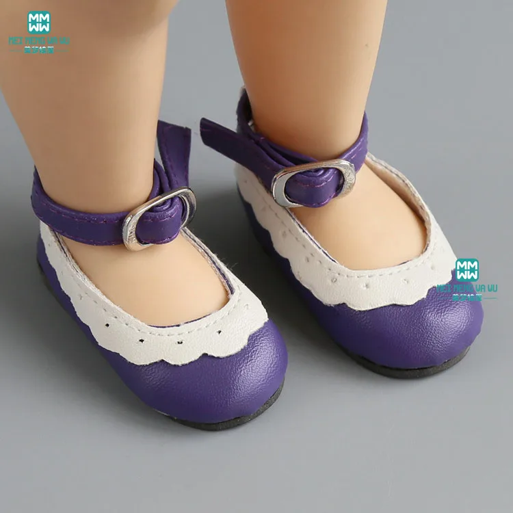 Мини игрушка кукла обувь 6,5 см кожаная обувь для 1/4 1/3 bjd кукла и 16 дюймов кукла Шэрон аксессуары