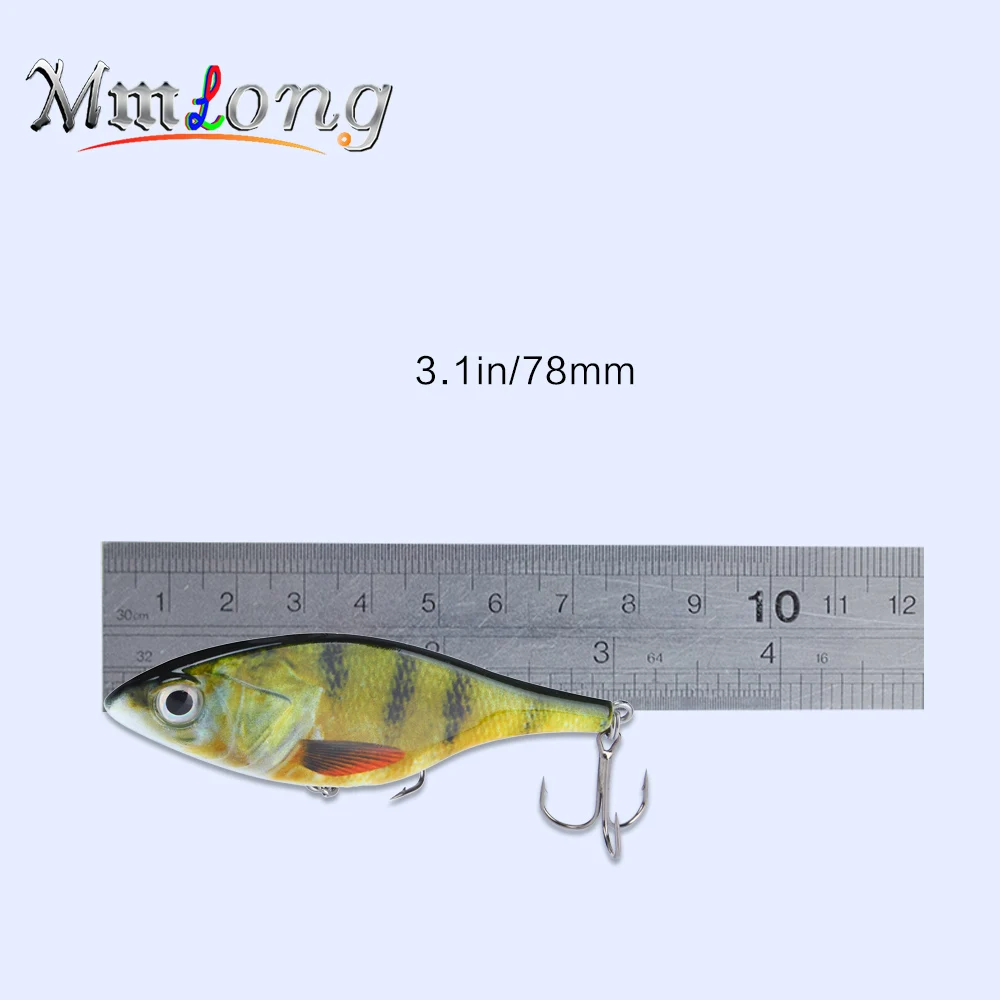 Mmlong 7 8 см верхняя приманка для рыбной ловли наживка рыбы SAH06 20 г рыболовные крючки
