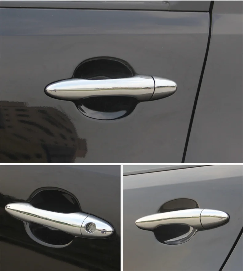 FUNDUOO для Kia Sportage 2011 2012 2013 2014 Новинка хромированная накладка на дверную ручку