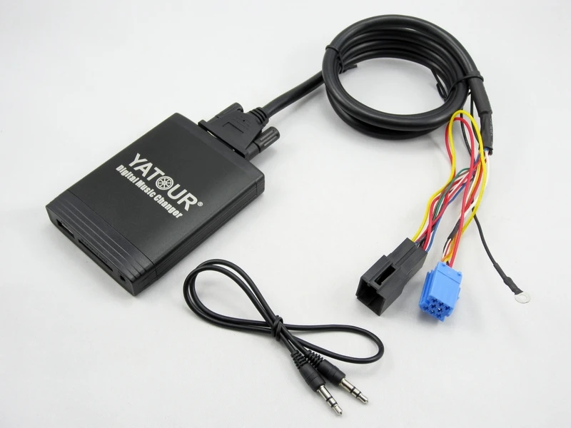 Автомобильный MP3 плеер USB цифровой CD музыкальный чейнджер для ISO 8 Pin VW Audi Skoda Seat AUX SD