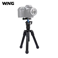 portable mini tripod dslr pocket microspur photos tripode camera professional mount with 14 360 degree ball head for sony nikon
