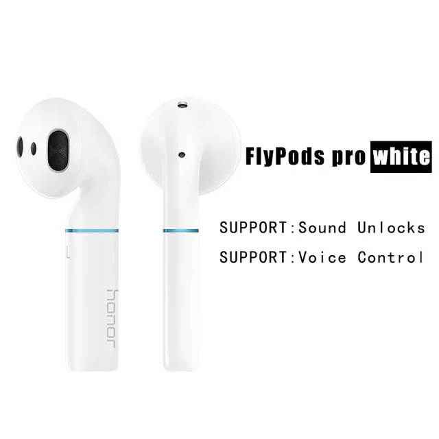 Honor FlyPods Pro Оригинальные беспроводные bluetooth-наушники huawei Honor FlyPods Pro TWS, водонепроницаемые, IP54, спортивные наушники с микрофоном, двойной кран - Цвет: Honor FlyPods Pro