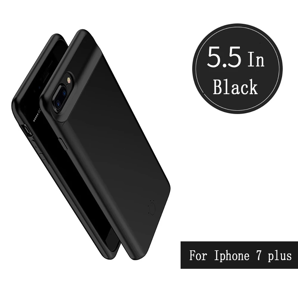 Внешний аккумулятор чехол для iphone 6 7 8 2500 мАч~ 7300 мАч банк питания для мобильного телефона зарядное устройство чехол для iphone 6P 7P 8P