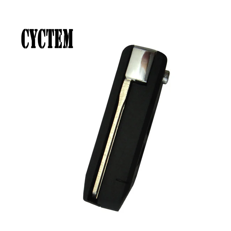CYCTEM Toy43 Uncut Blade Car Key Cover 3 Buttons Folding Modified Remote Shell Blank Fob Case Fit For Toyota Camry | Автомобили и
