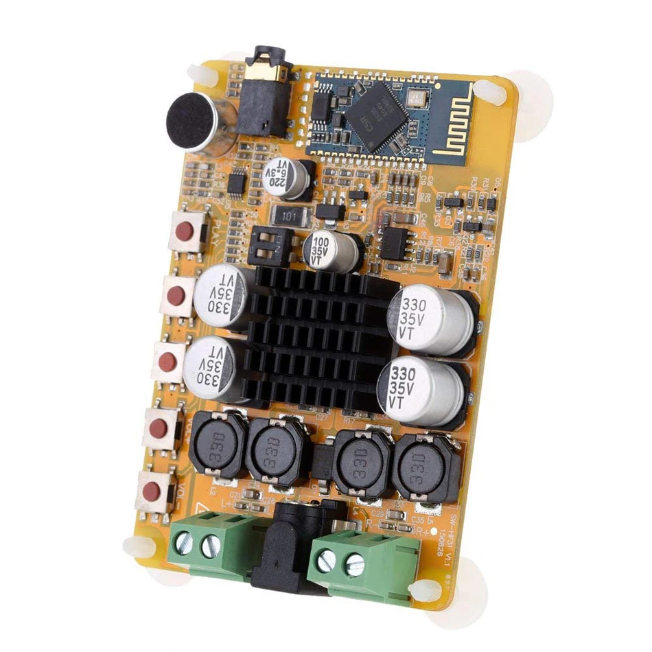 TDA7492 Беспроводной Bluetooth 4 0 2*50 Вт 2 канальный приемник аудио стерео цифровые