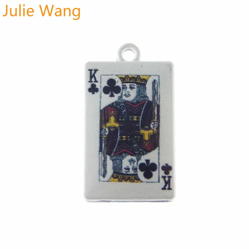 Подвеска на ожерелье julissa Wang 5 шт. молочная белая эмалированная для покера сливы