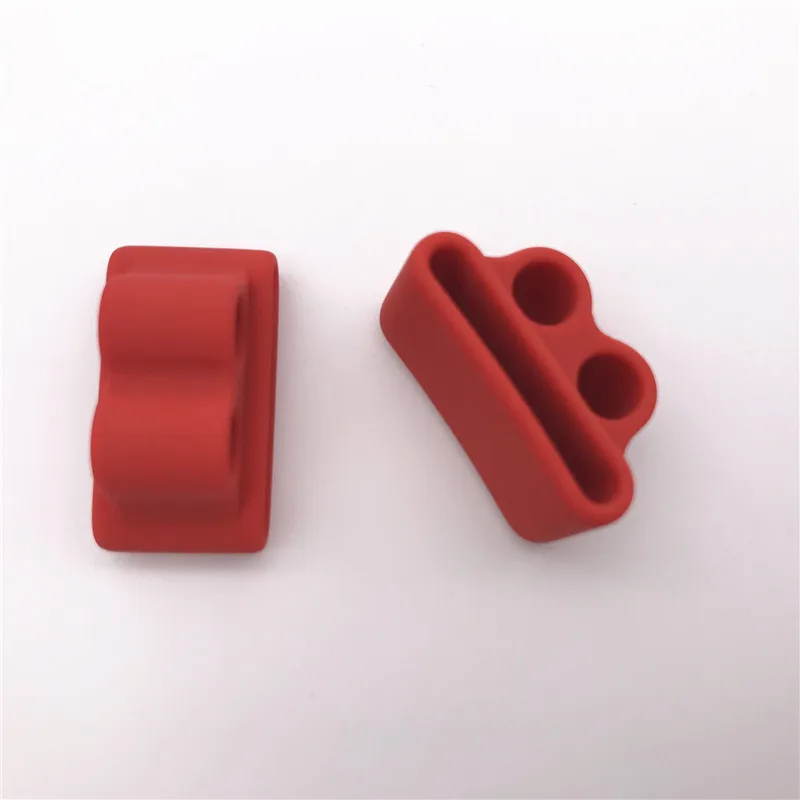 red Анти-потеря силиконовые Bluetooth наушники подставка держатель для AirPods Apple i7 наушники вкладыши держатель Клип для Apple Watch - Цвет: red