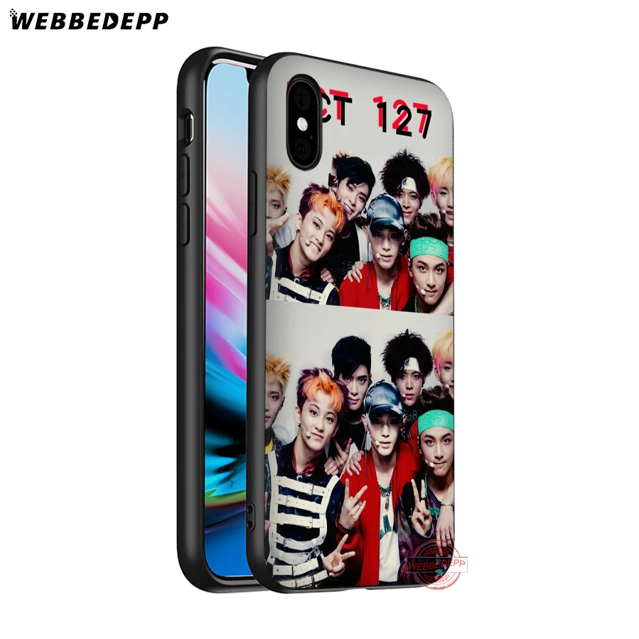 WEBBEDEPP NCT 127 Kpop мальчик группа милый мягкий силиконовый чехол для iPhone 8 7 6S 6 plus 11 Pro XS