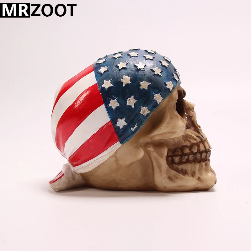 MRZOOT готический панк смолы ремесла Американский Летающий шарф креативная