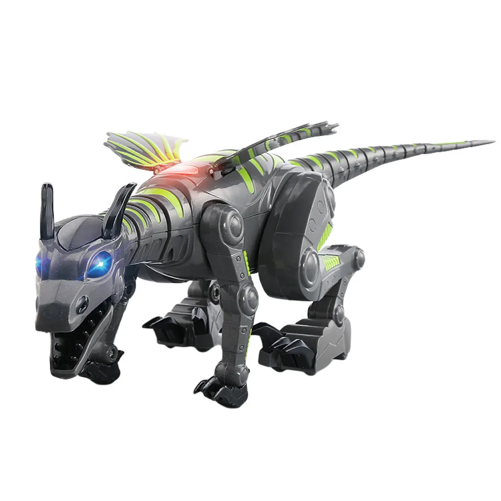 Электрические игрушки для детей пластик Dinosaurios De игрушка фигура светящаяся и