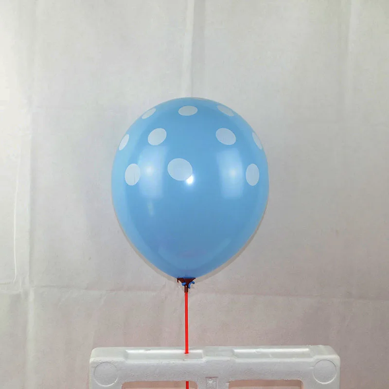 B05 blue 5/10 шт. 12 дюймов многоцветный латексных шарика в горошек для детей, День рождения Baby Shower тема вечерние Декор поставки воздушные Globos - Цвет: B05 blue