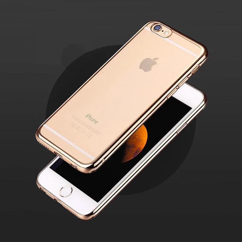 Ультратонкий TPU чехол для iPhone 5/5S 4 дюймов Ясно Тонкий Мягкий мобильный телефон