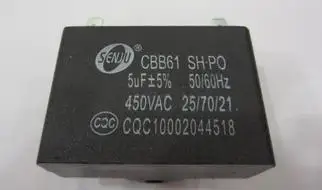Бесплатная доставка вентилятор старт емкость CBB61 мкФ 450V Четыре Сварочные части 5