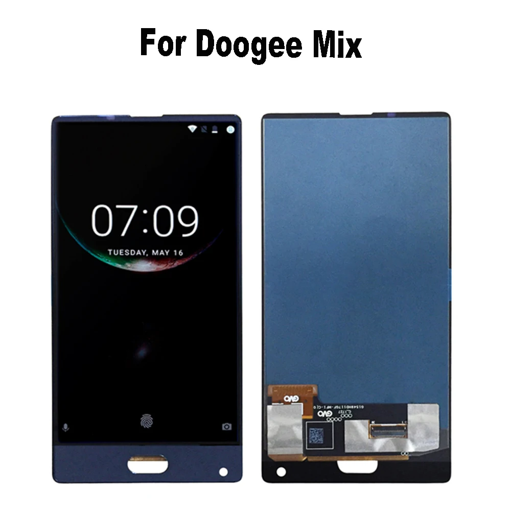 Для 5 дюйма Doogee mix ЖК дисплей Дисплей + кодирующий преобразователь сенсорного