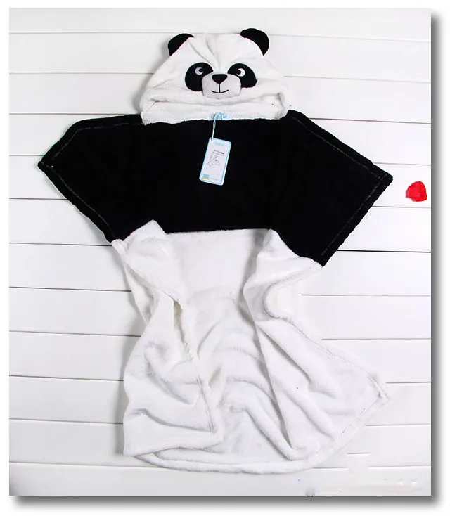 Полотенца с капюшоном на весну и осень розовый KT/coffee Cow/Panda/лягушка/желтая утка фланелевый плащ монолайер