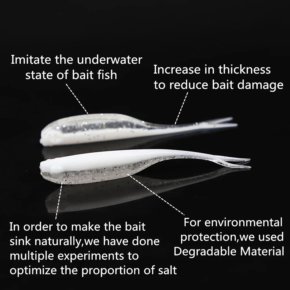 Водный. Снайпер 20 шт./лот мягкие приманки тип рыбы приманка Crappie форель бас для