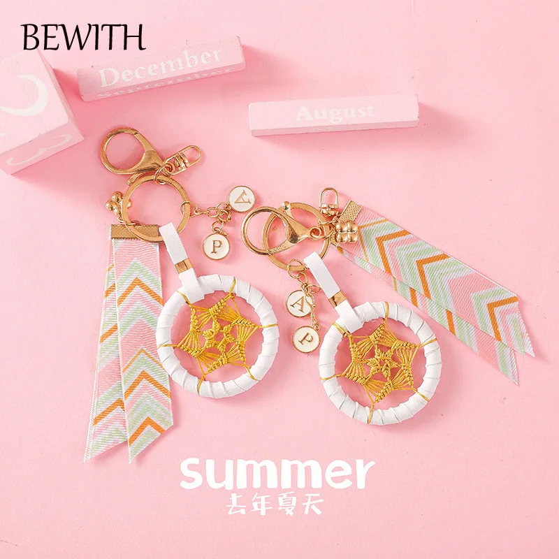 Keychain Dreamcatcher &amp Bag Pendant Decoration Gift Indian Handmade Mini Mordern Style Dream Catcher AXR077 | Дом и сад