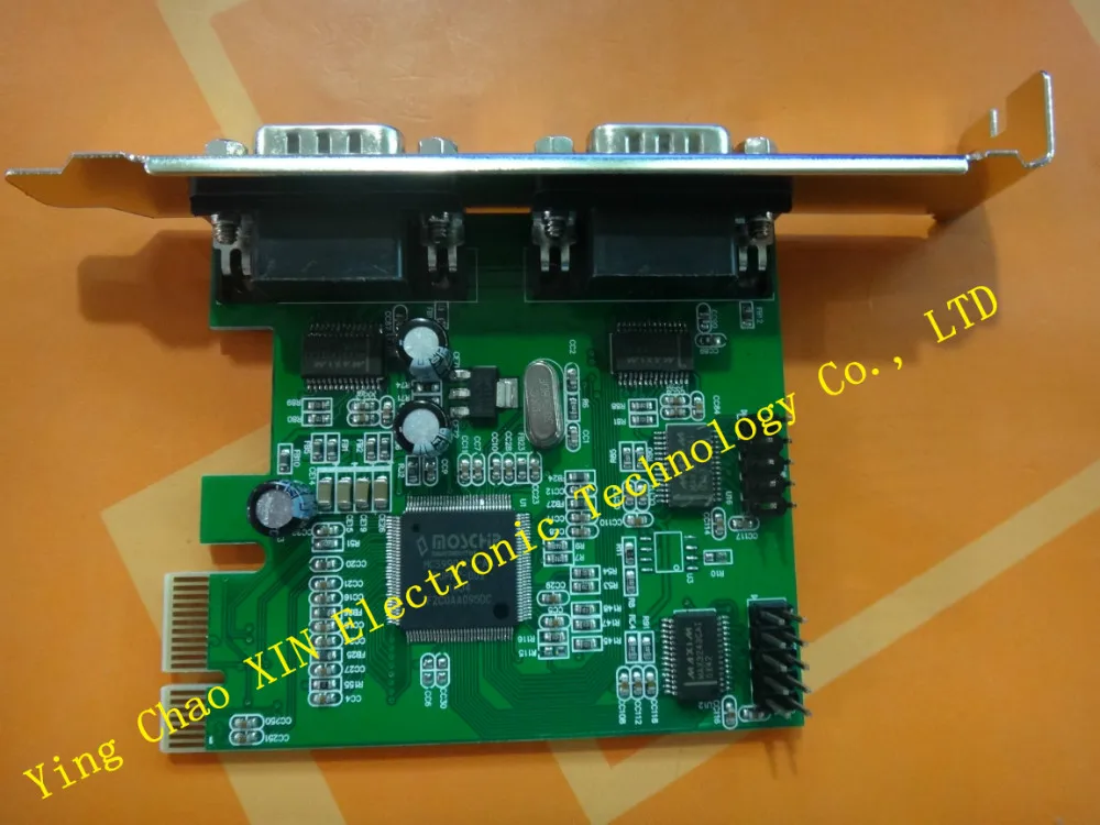 4 Порты и разъёмы RS232 COM DB9 последовательным для PCIe PCI Express Card адаптер MCS чипсет 10