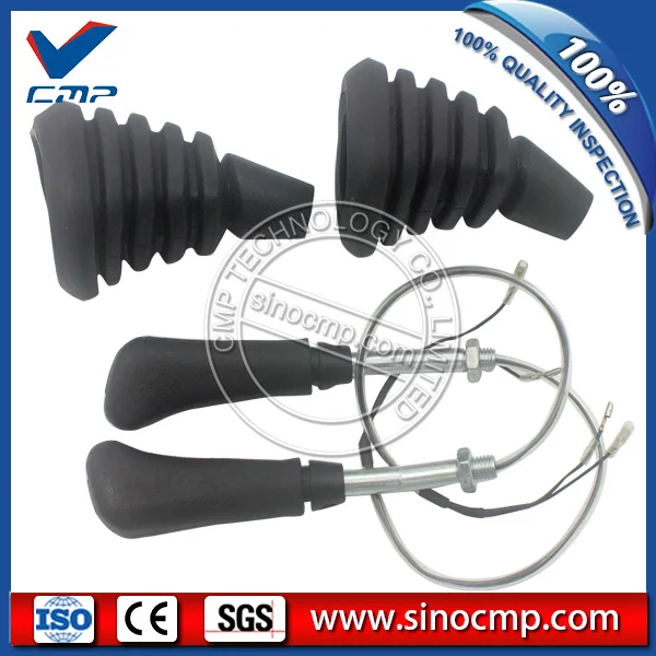 1 пара EC210B EC240B экскаватор ручка управления перемещения для Volvo|handle|handle leverhandle control |