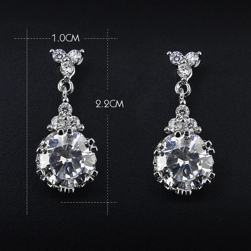 Новинка 2017 года Австрии Кристаллические серьги Люкс Великолепная модные женские