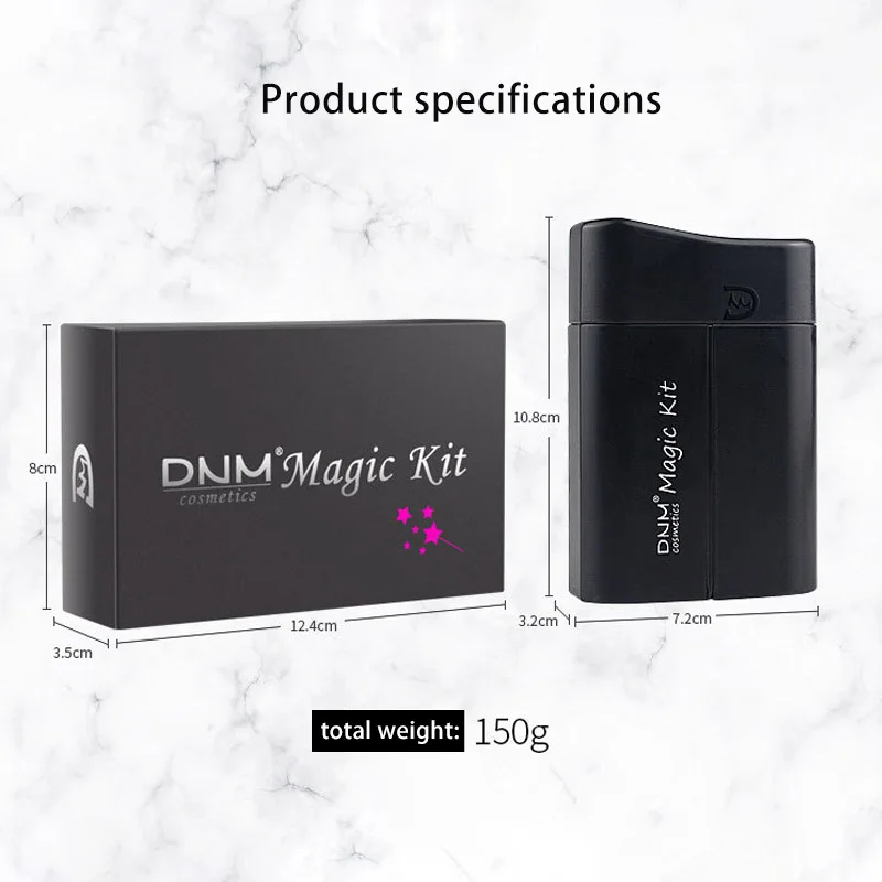 Портативный набор для макияжа Все в 1 косметический дома и путешествий коробка