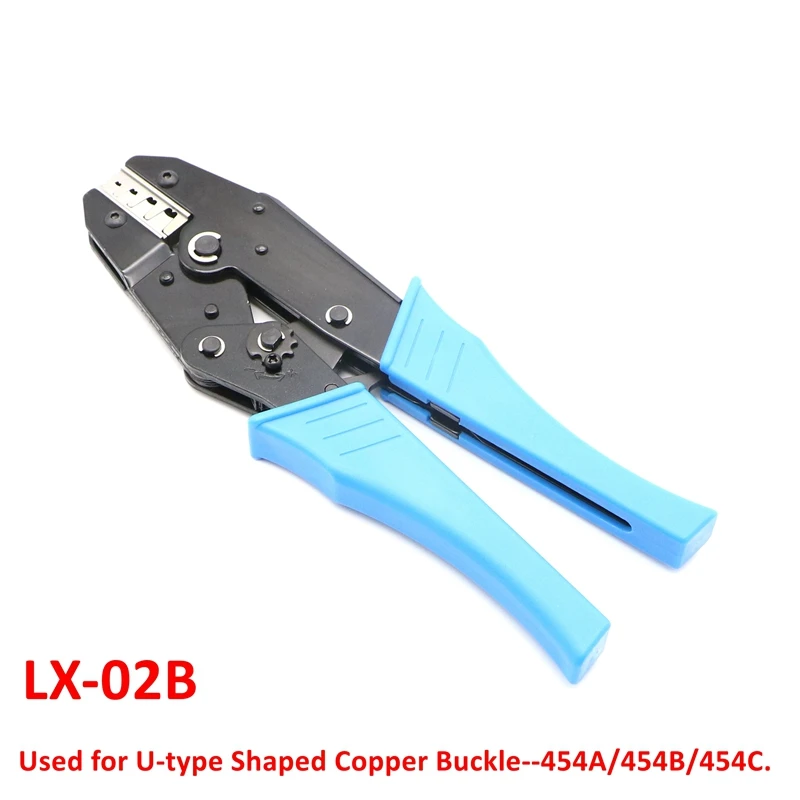 LX-02B обжимные плоскогубцы для обжима 20-10AWG 0 5-6 мм ² 454A/454B/454C u-образная медная