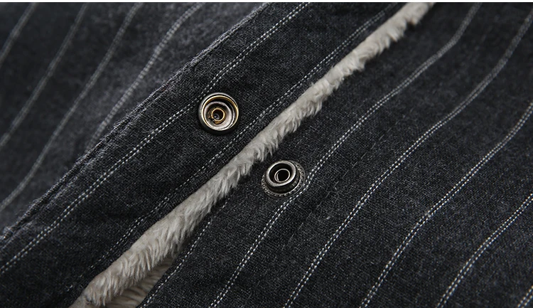 Сэм роспись производится новая зимняя плюс бархат щеткой хлопка в Тонкую Полоску