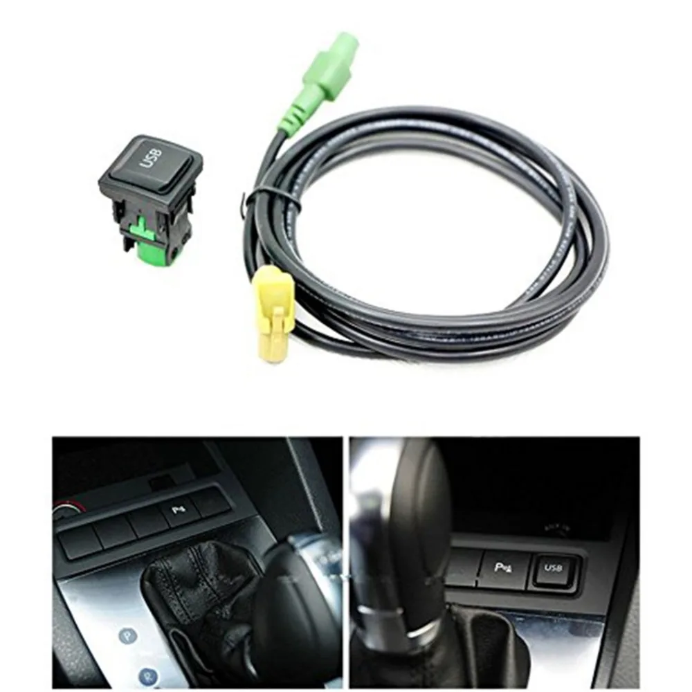 BEESCLOVER 310USB переключатель + RCD510 жгут проводов RNS315 usb кабель Для VW MK6 Golf 6 Scirocco для Jetta