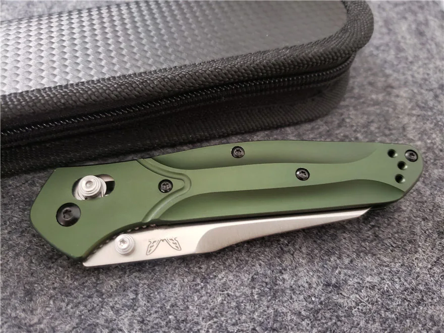 BENYS сделано 2 модели Зеленый BM 940/942 S30V лезвие оси медная шайба складной нож Кемпинг Охота Карманные Ножи EDC BM42 инструменты