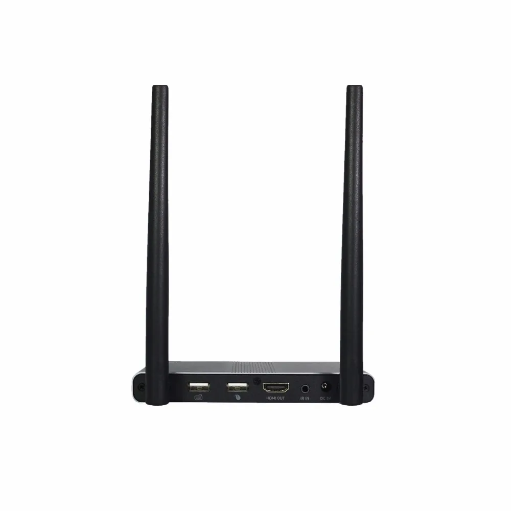 ZY DT215W 100 м беспроводной HDMI видео аудио передатчик приемник 20 ~ 60 кГц IR + USB Loop Out 1 4 KVM