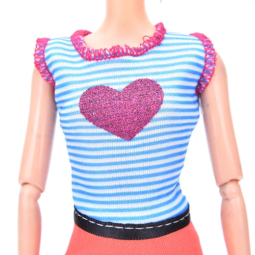 1 шт. модная одежда ручной работы платья для выращивания наряд кукольного девочек