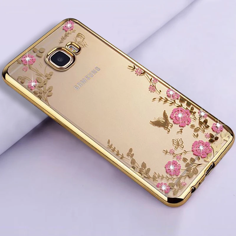 Роскошный Золотой Оригинальный чехол из ТПУ для телефона Samsung Galaxy A5 2017 A520