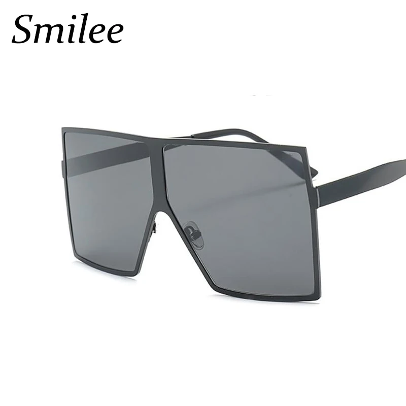 Роскошные квадратные солнцезащитные очки в металлической оправе для женщин