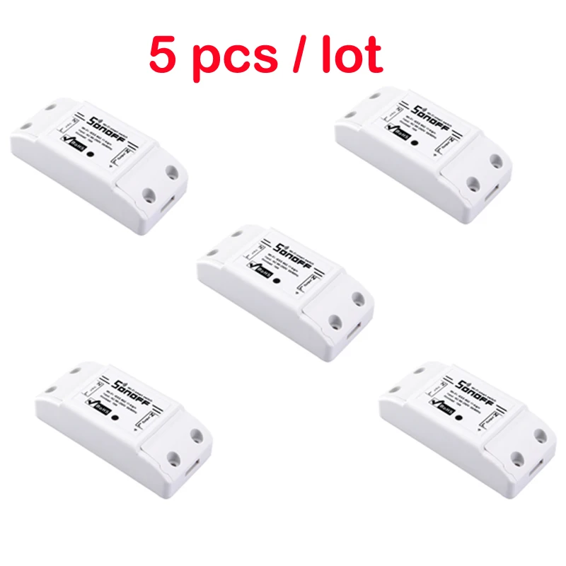 Интеллектуальный выключатель света Sonoff Basic интеллектуальная беспроводная (Wi Fi)