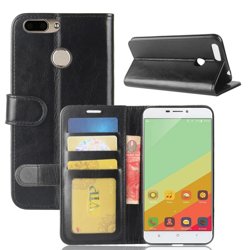 Для Oukitel U20 Plus чехол 5 дюймов Чехол кошелек для телефона из искусственной кожи U20Plus