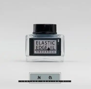 15ml grey 11 цветов на выбор 15 мл/60 мл красочная краска кожа край масло кожа уплотнение край масла краска подчеркивает край масло - Цвет: 15ml grey