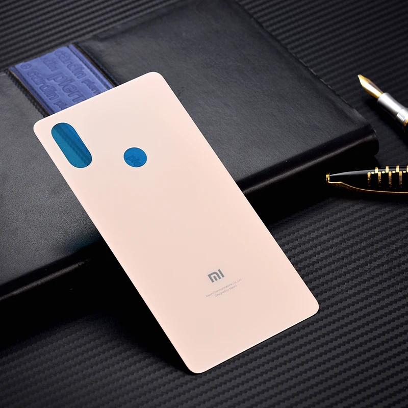 Корпус для Xiaomi Mi 8 se стеклянная крышка батарейного отсека задняя смартфона замена
